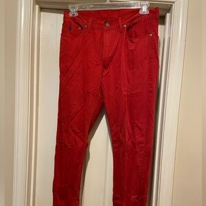 Polo by Ralph Lauren Red Chinos